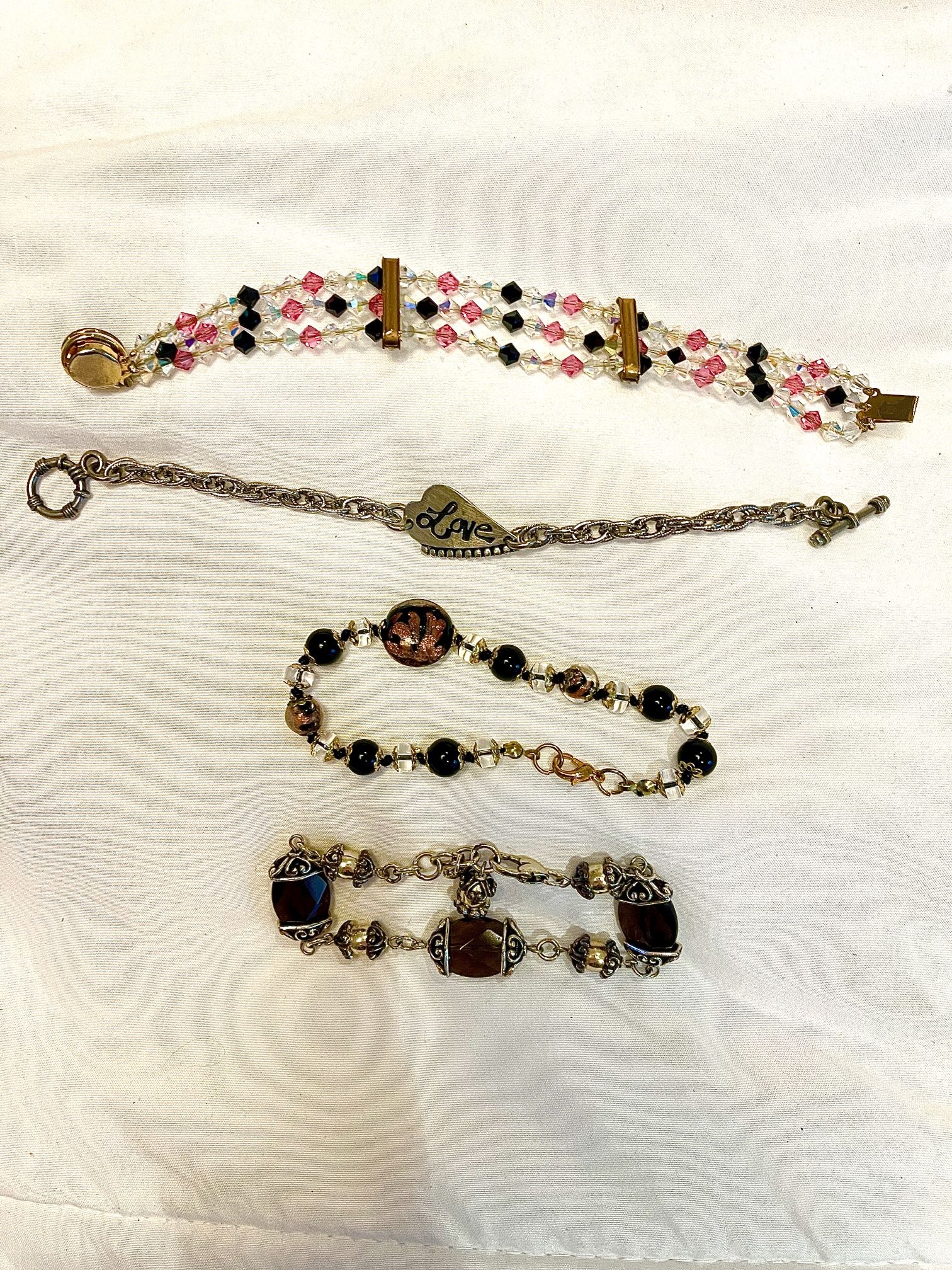 Jewelry, Bracelets, Four Beautiful Bracelets For Sale