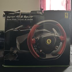 Ferrari 458 spider steering wheel