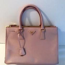 AUTHENTIC PRADA MILANO LEATHER LARGE BAG (H24cm/ W33cm/ L13.5)