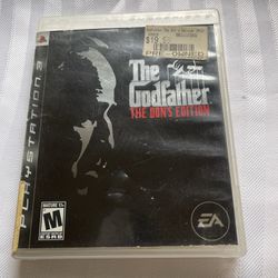 The Godfather The Don's Edition PlayStation 3,2007