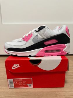 Nike Air Max 90 “White Pink Glow Wolf Grey” Women’s Size 8.5/ Men’s 7 IM4613-100