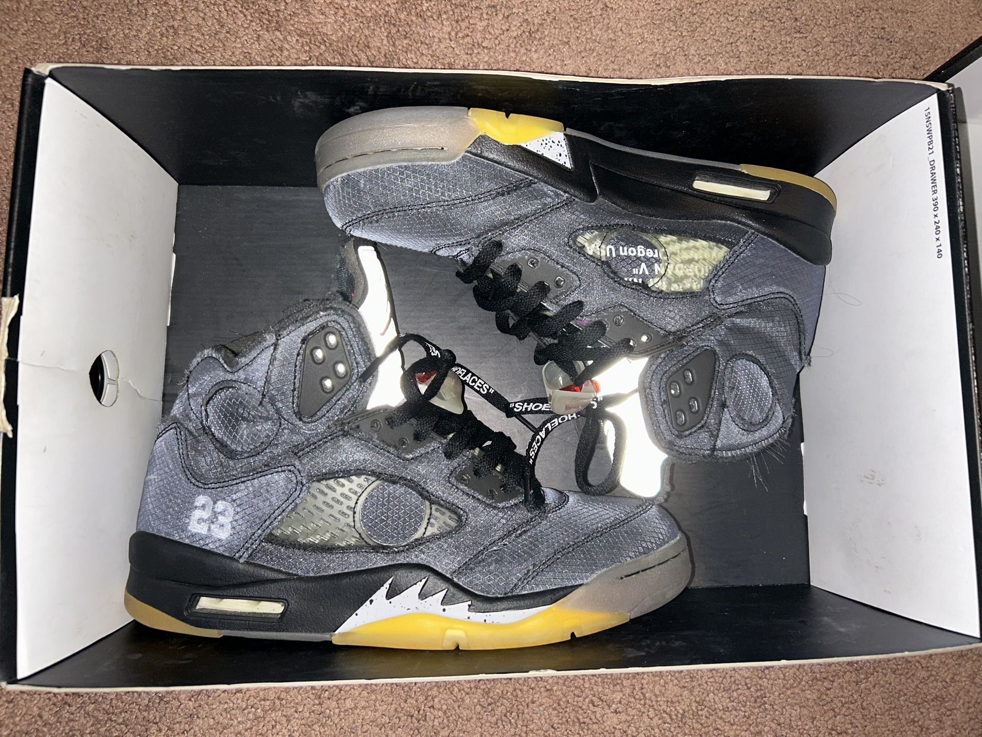 Off-white 5s