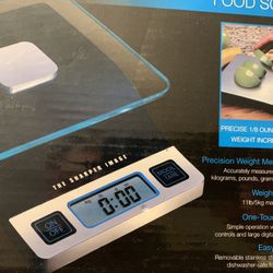 Sharper Image Digital Kitchen Scale