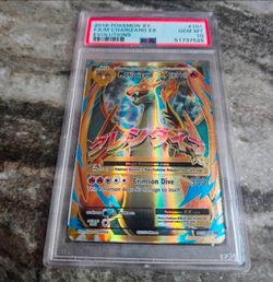 PSA 10 Pokemon M Charizard EX (Full Art) 101/108 Evolutions Holo