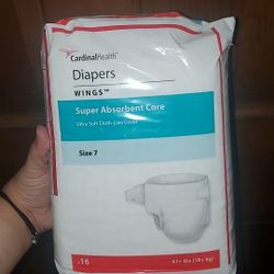 Children's Size 7 Diapers