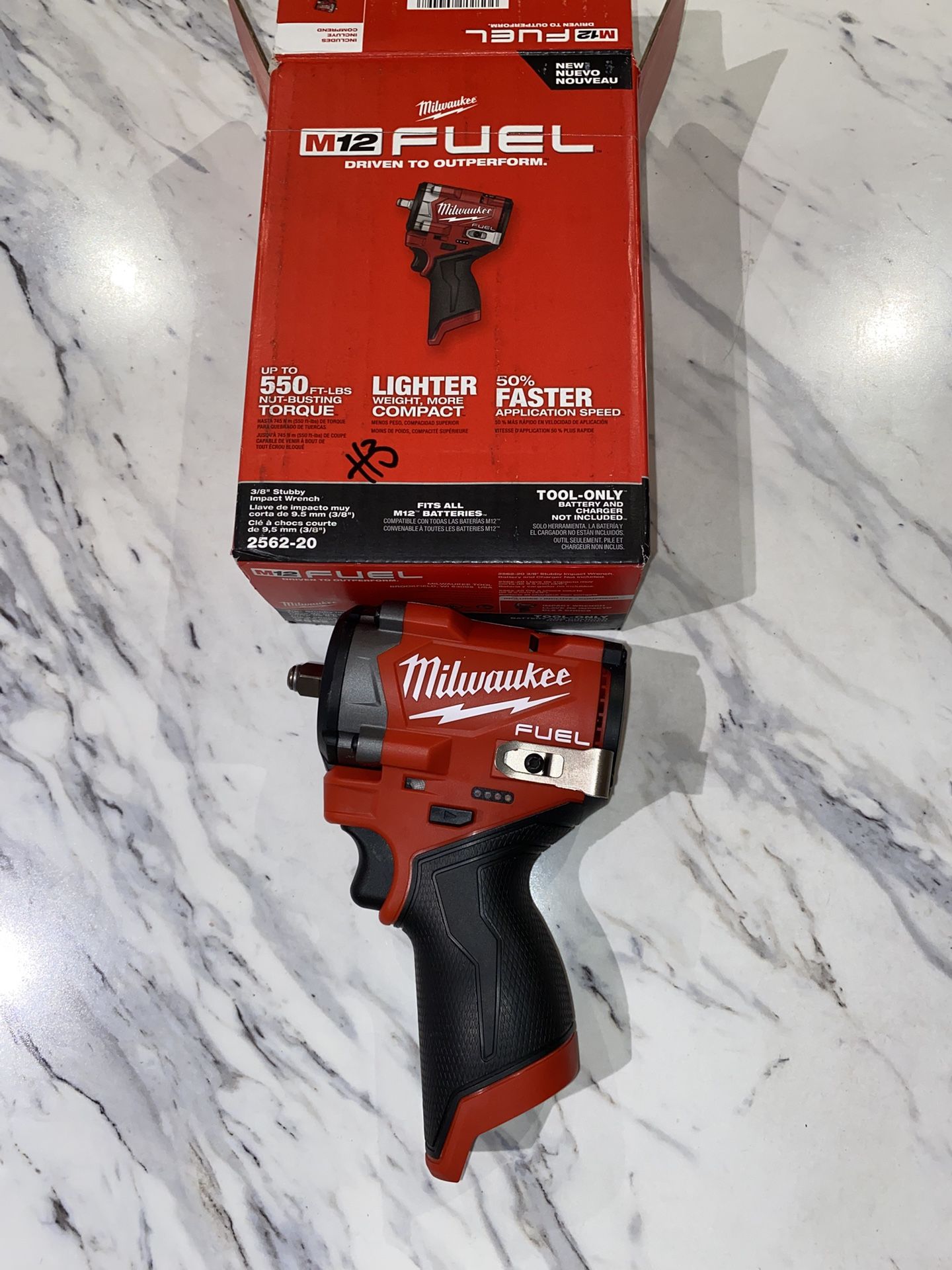 MILWAUKEE M12 FUEL Stubby 3/8 In - Foto 8