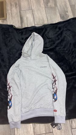 Chrome Hearts Matty Boy Brain Pullover Hoodie "Grey"