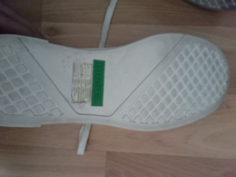 Men\'s Size 11 or 12 - Diesel, Leather, Red & White low top shoes 