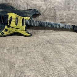 Jacobs Hand Built USA EVH style guitar/Video
