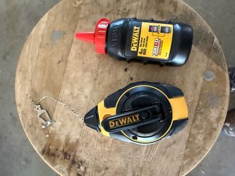 DeWalt Chalk Line Reel with Red Chalk