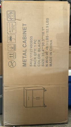 Metal Cabinet With Doors