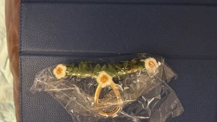 Hair clips- floral