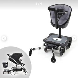 Elenire (Korean Brand) - KIDS-SLED S - 2-in-1 Cozy 4-Wheel Rider, Child Rider Stroller Attachment