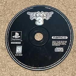 Tekken 3 PS1 PlayStation 1 Disc Only Tested