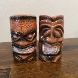 Beachcomber Tiki Salt and Pepper Shakers