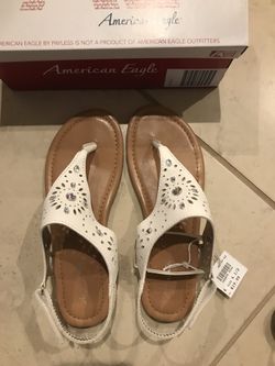 New girls sandals size 4.5