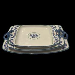 Vintage Lot Of 3 Pfaltzgraff Orleans  Dish NEW