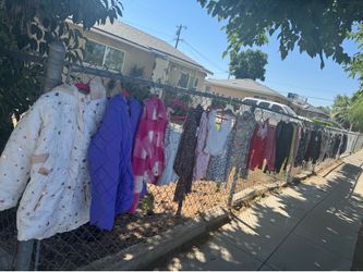 Yard sale today cedar /church area