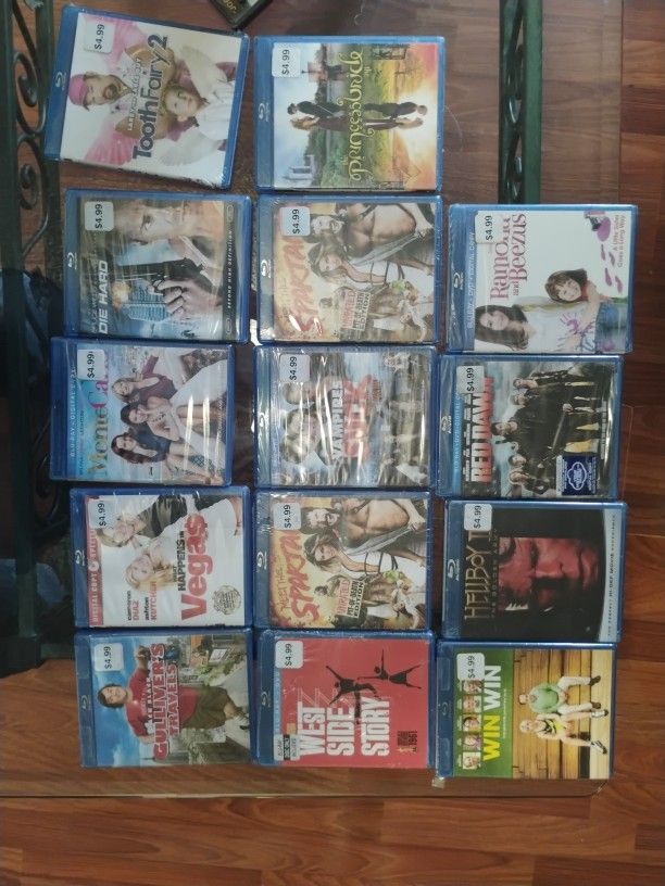 Blu-Ray Brand New Movies Lot 30 For Everything!!!