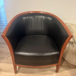 2 Leather Chairs