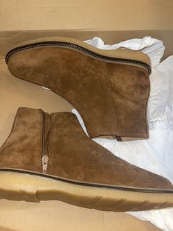 Zara leather Suede Boots 