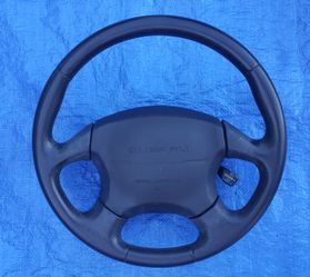 03 Subaru Legacy steering wheel leather