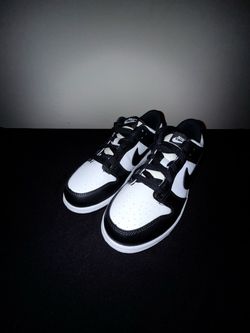 Nike Dunk Low Retro White Black Panda - SIZE 3Y