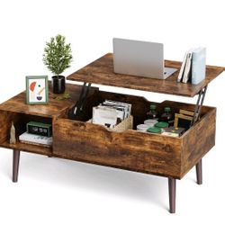 Brand New Table, Fully Assembled, Lift Top Coffee Table 