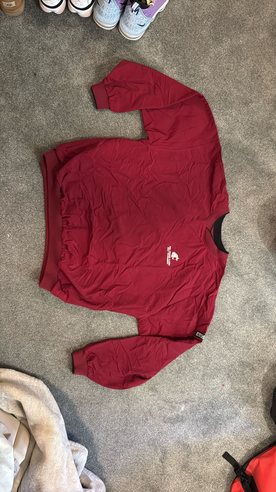 WSU windbreaker Size XL