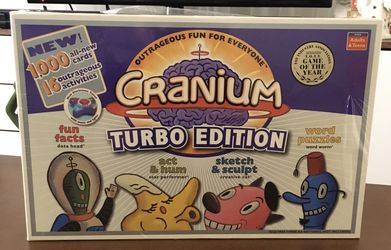 Cranium Turbo Edition Board Game 2004 - New