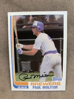 1982 Topps Paul Molitor #195 Baseball Card