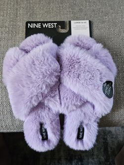 New Nine West Memory Foam Slippers