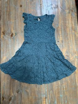 Embroidered Lace Dress - Girls Size 7/8