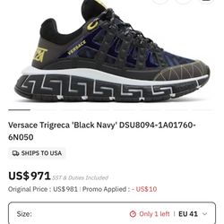 Versace Men Sneakers 