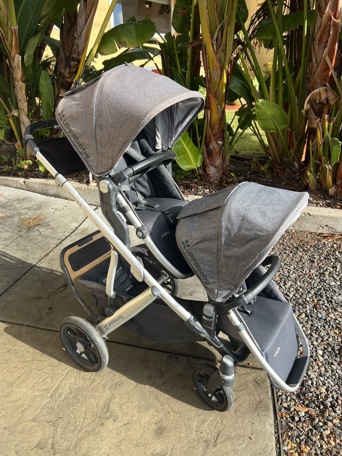 Uppababy Vista Stroller Double Seats Piggyback Travel Bag Baby