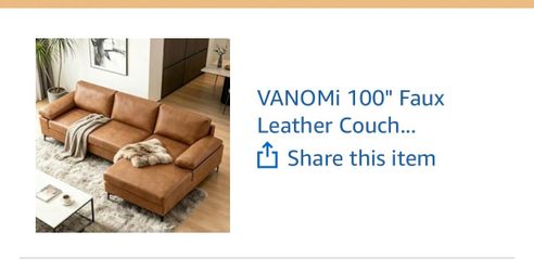 Brand New Sofa (still in boxes)