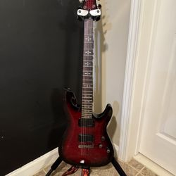 Schecter Diamond Series Demon 6 Electric Guitar & Line 6 Spider V120 Amplifier Combo!  