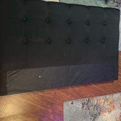 Bedroom Set Head Board And Side Boards And All The Parts 