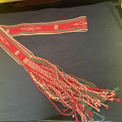 Vintage Hand Woven Sash Wool Maybe Native Canada