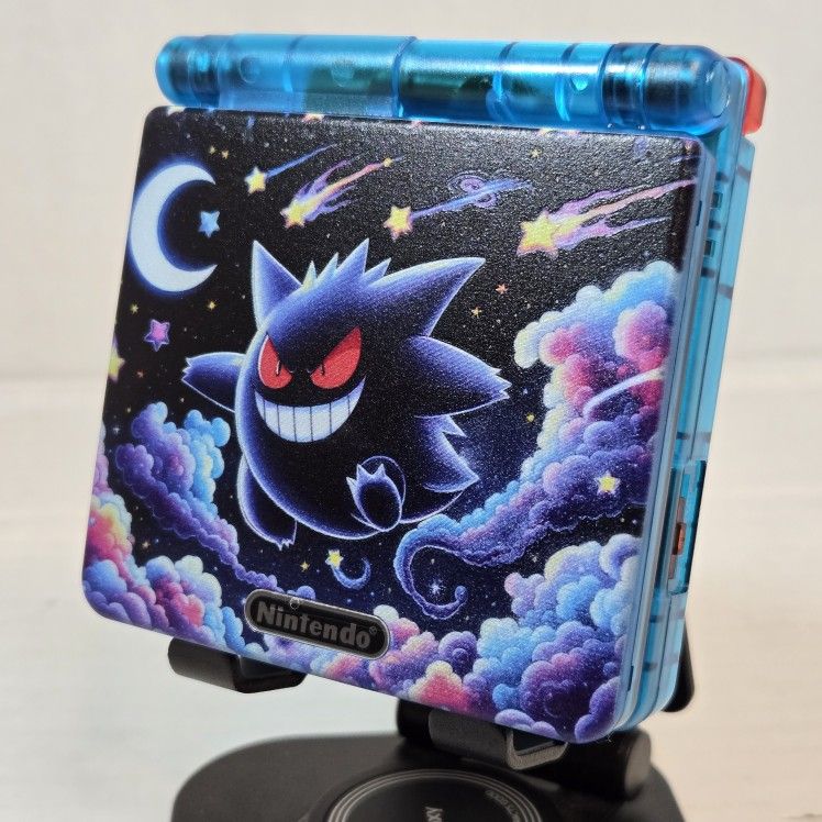 Gengar-Themed Game Boy Advance SP AGS-101