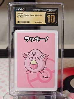 Pokemon Chansey CGC Pristine 10