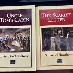 Uncle Tom’s Cabin and The Scarlet Letter, B&N Classics, Hardcover