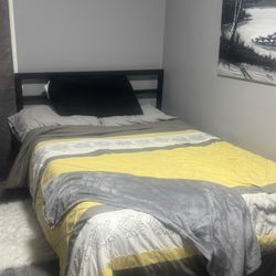 Full Size bed and mattress 