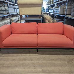 Free Delivery! Salmon Colored Couch 