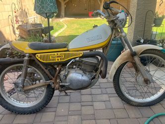 Yamaha Trial 250 Vintage Dirt Bike