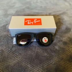 RayBan JUSTIN POLARIZED Brand New AUTHENTIC 