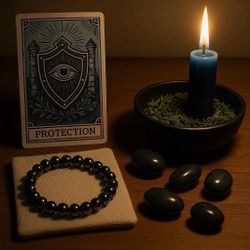 obsidian crystal bracelet 