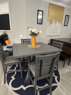 Counter Height Dining Set – 5 Pieces