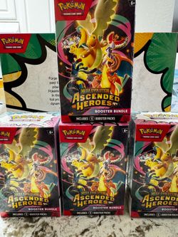 Pokémon ascended heroes booster bundle