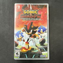 Sonic X Shadow Generations (Nintendo Switch) BRAND NEW